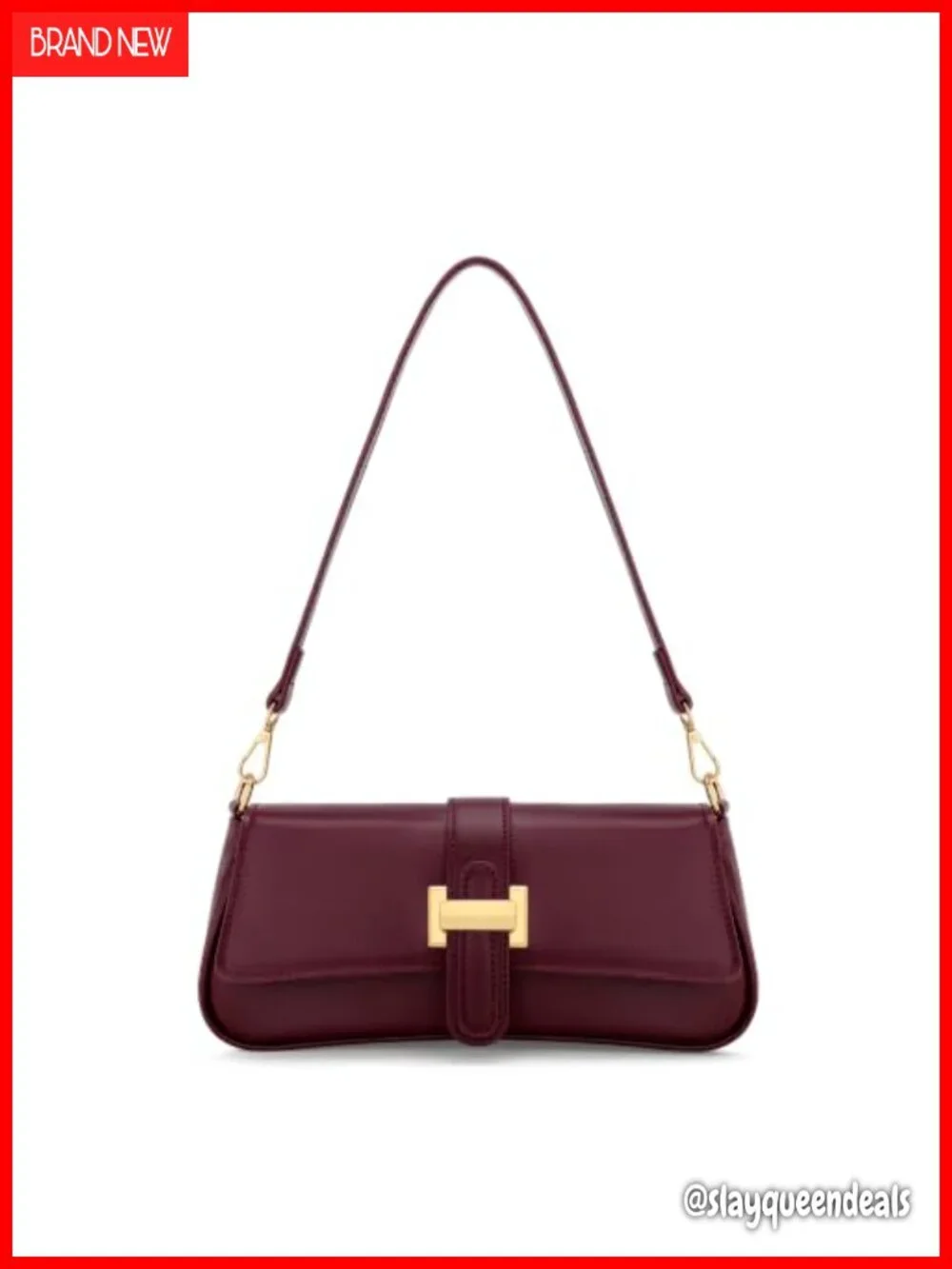 Small Hobo Crossbody Bag Faux Leather Vintage Retro Clutch Shoulder Purse